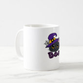 ハロウィーンブークラシックブクルーTシャツ コーヒーマグカップ (正面左)