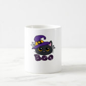 ハロウィーンブークラシックブクルーTシャツ コーヒーマグカップ (中央)