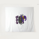 ハロウィーンブークラシックブクルーTシャツ タペストリー (正面(横))