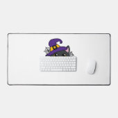 ハロウィーンブークラシックブクルーTシャツ デスクマット (キーボード&マウス)