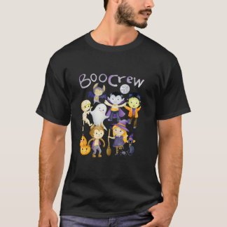 ハロウィーンブークルーモンスタースヴァンパイアこうもりウィッチゴス Tシャツ