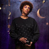 ハロウィーンブータイポグラフィ スウェットシャツ