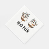 ハロウィーンブービークラシックズナースTシャツ スタンダードランチョンナプキン (角)