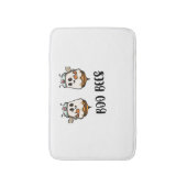 ハロウィーンブービークラシックズナースTシャツ バスマット (正面縦)