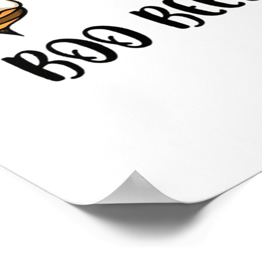 ハロウィーンブービークラシックズナースTシャツ ポスター (角)