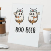 ハロウィーンブービークラシックズナースTシャツ 台座サイン (インサイチュ)