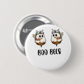 ハロウィーンブービークラシックズナースTシャツ 缶バッジ (正面&裏面)
