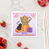 ハロウィーンブーベア スタンダードカクテルナプキン (インサイチュ)