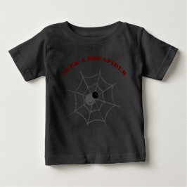 ハロウィーンブーベビーTシャツブラック ベビーTシャツ