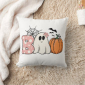 ハロウィーンブー幽霊カボチャこうもりコブ クッション (ブランケット)
