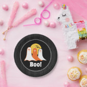 ハロウィーンブー幽霊、子供、家族 ペーパープレート (パーティー)