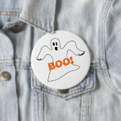 ハロウィーンブー幽霊 缶バッジ (インサイチュ)