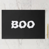 ハロウィーンブー白黒不気味紙ランチョンマット ペーパーパッド (インサイチュ)