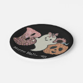 ハロウィーンブー紙プレート ペーパープレート (アングル)