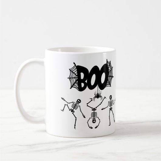 ハロウィーンブー1 コーヒーマグカップ (左)