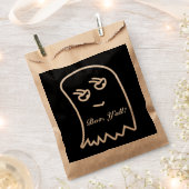 ハロウィーンブー「オール」の好意バッグ フェイバーバッグ (クリップ留めされた状態)