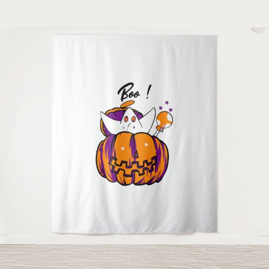 ハロウィーンブー タペストリー (正面)
