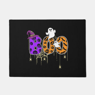 ハロウィーンブー ドアマット