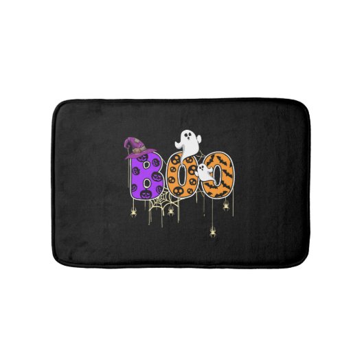 ハロウィーンブー バスマット (正面)