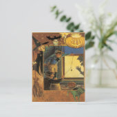 ハロウィーンプランクスヴィンテージはがき ポストカード (スタンド正面)