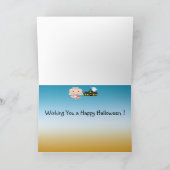 ハロウィーンプリンセスグリーティングカード カード (内部)