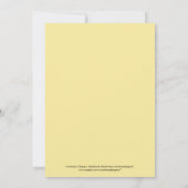 ハロウィーンプリンセス衣装パーティの招待状 招待状 (裏面)