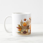 ハロウィーンプリントのカップ、美的マグカップ コーヒーマグカップ (左)