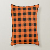ハロウィーンプレイドアクセント枕 アクセントクッション (正面(垂直))