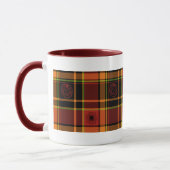 ハロウィーンプレイドコレクション、コーヒーまたはティーカップ マグカップ (左)