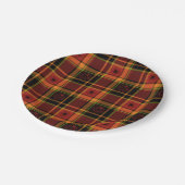 ハロウィーンプレイドコレクション、紙プレート7" ペーパープレート (アングル)