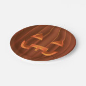 ハロウィーンプレートおもしろいジャックオランタン紙プレート ペーパープレート (アングル)