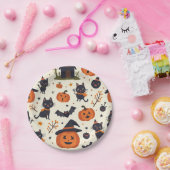 ハロウィーンプレート ペーパープレート (パーティー)