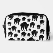 ハロウィーンプロウリングブラックキャットシルエットスケッチ ドップキット (正面)