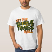 ハロウィーンプングールタイムを転が許す Tシャツ (正面)