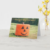 ハロウィーンヘイバーベールカード カード (黄色い花)