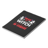 ハロウィーンヘッドウィッチ担当誕生日 ノートパッド (回転)