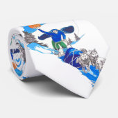 ハロウィーンヘッドレスアラスカンミュシャお洒落ータイ ネクタイ (ロール)