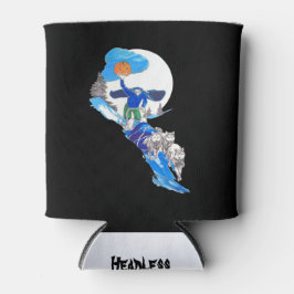 ハロウィーンヘッドレスドッグチームマッシャー 缶クーラー