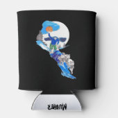 ハロウィーンヘッドレスドッグチームマッシャー 缶クーラー (裏面)