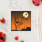 ハロウィーンヘッドレスホースマン スタンダードカクテルナプキン (インサイチュ)