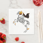 ハロウィーンヘッドレスホースマン スタンダードランチョンナプキン (インサイチュ)