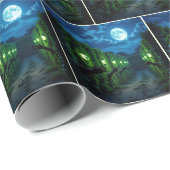 ハロウィーンヘッ幽霊のよく出るジ ラッピングペーパー (ロールコーナー)