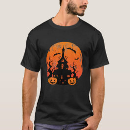 ハロウィーンベクトルハッピーハローウィンハローウィンパーティ Tシャツ
