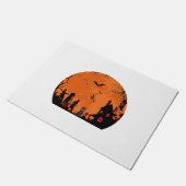 ハロウィーンベクトル ドアマット (アングル)