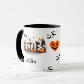 ハロウィーンベスティーズのグラフィック名マグカップfor Friends マグカップ (正面左)