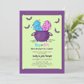 ハロウィーンベビーがジェンダーの暴露を醸成している 招待状 (スタンド正面)