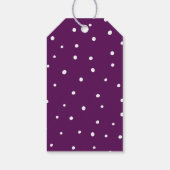 ハロウィーンベビーが赤ちゃんシャワーを醸造ありがとう ギフトタグ (裏面)