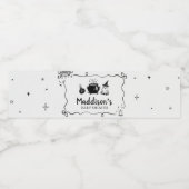 ハロウィーンベビーが赤ちゃんシャワーを醸造 ペットボトルラベル (シングルラベル)