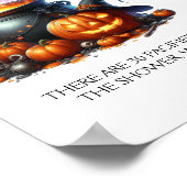 ハロウィーンベビーはブレーウィンおしゃぶり狩りシャワーゲーム ポスター (角)