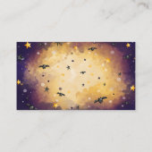 ハロウィーンベビーシャワーおむつラッフルチケット エンクロージャーカード (裏面)